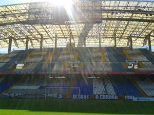 Vista desde el campo de Riazor