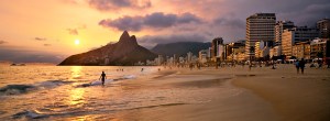 La espectacular playa carioca de Ipanema