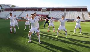 La haka del video promocional del Albacete para su campaña de captación de abonados