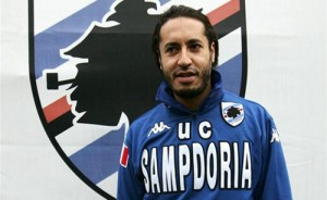 Saadi, en la Sampdoria. Ni debutó.